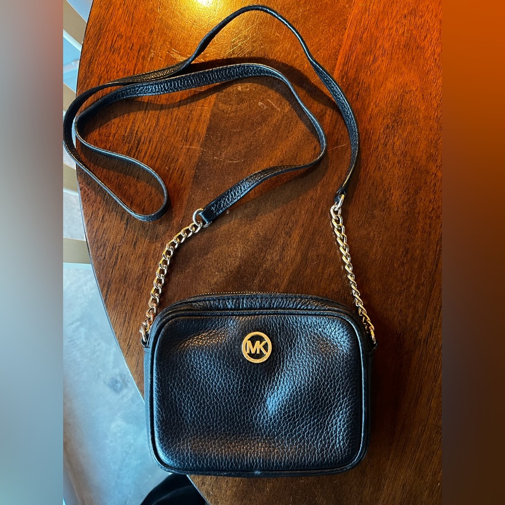 Michael Kors black shoulder bag/crossbody bag